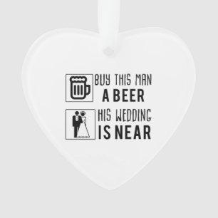 bachelor acheter à cet homme une bière son mariage