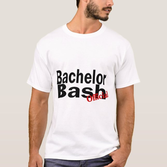 Bachelor Bash (Official) T-Shirt (Front)