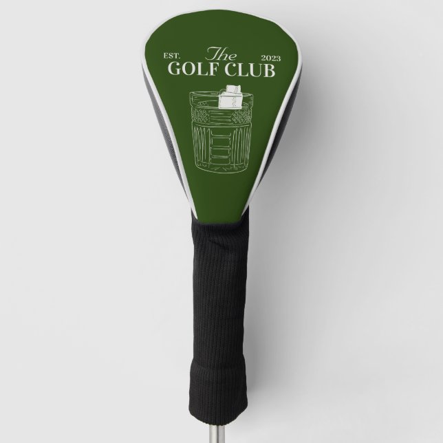 Bachelor Golf Head  Golf Head Cover (Front)