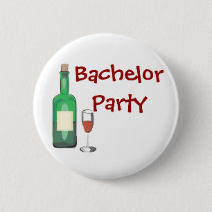 Bachelor Party 2 Inch Round Button