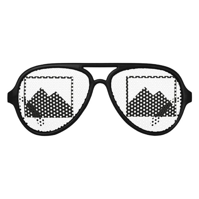 Bachelor Party Aviator Party Shades Template (Front)