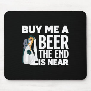 Bachelor Party Bachelorette Party Groom Bride Mouse Pad