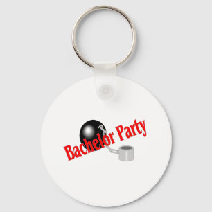 Bachelor Party (Ball and Chain Keychain