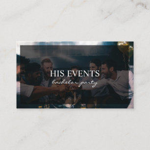 Bachelor Party Bridal Party Celebration Business Card