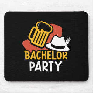 Bachelor Party Bride Groom Team Mouse Pad