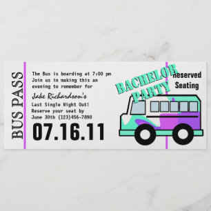 Bachelor Party Bus Pass Program