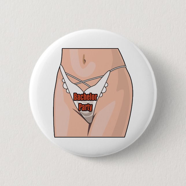 Bachelor Party Button (Front)