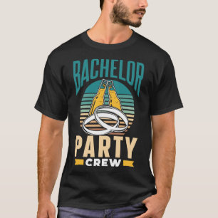 Bachelor Party Crew Groom Bride Team T-Shirt