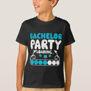 Bachelor Party Crew Groomer Wedding Groom Funny T-Shirt