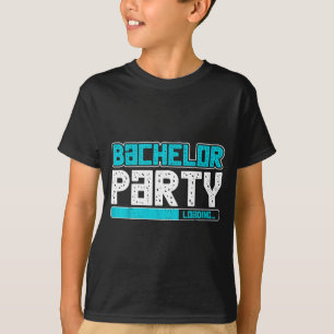 Bachelor Party Crew Groomer Wedding Groom Funny T-Shirt