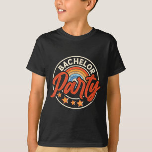 Bachelor Party Crew Groomer Wedding Groom Funny T-Shirt