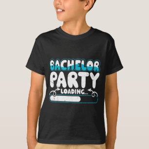 Bachelor Party Crew Groomer Wedding Groom Funny T-Shirt