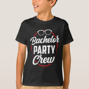 Bachelor Party Crew Team Bride Groom T-Shirt