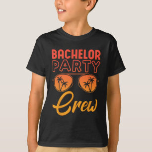 Bachelor Party Crew Wedding Party Best Friends Bea T-Shirt