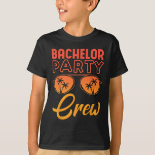 Bachelor Party Crew Wedding Party Best Friends Bea T-Shirt