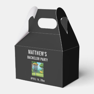 Bachelor Party Disc Golf Wedding Gift Favor Box