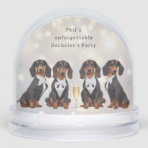 Bachelor Party Favor Snowglobe