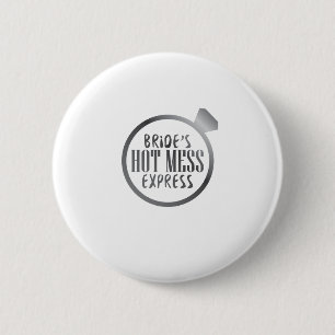 Bachelor Party Gift for men Groom's wolf 2 Inch Round Button