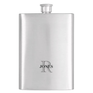 Bachelor Party Groom Flask Monogram Gift
