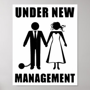 Bachelor Party Groom Stag Do Wedding Funny New Man Poster