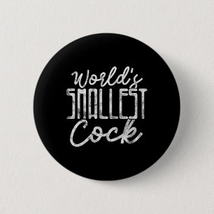 Bachelor Party Groom Wedding World's Smallest Grun 2 Inch Round Button