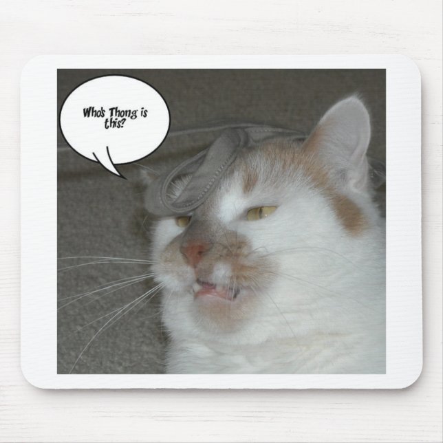 Bachelor Party Humour Mouse Pad (Front)