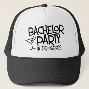 Bachelor Party in Progress Trucker Hat
