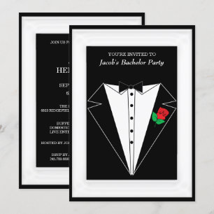 Bachelor Party Invitation