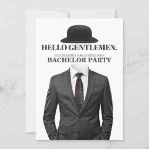 Bachelor Party Invitation