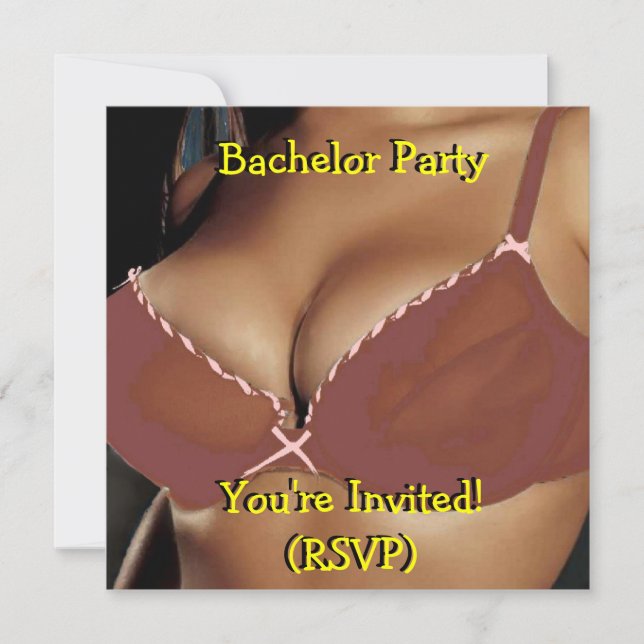 Bachelor Party Invitation (Front)