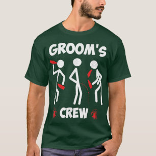 Bachelor Party Men Team Groom Wedding 114  T-Shirt