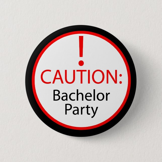 Bachelor party pin (Front)