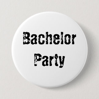 Bachelor Party Pin Button