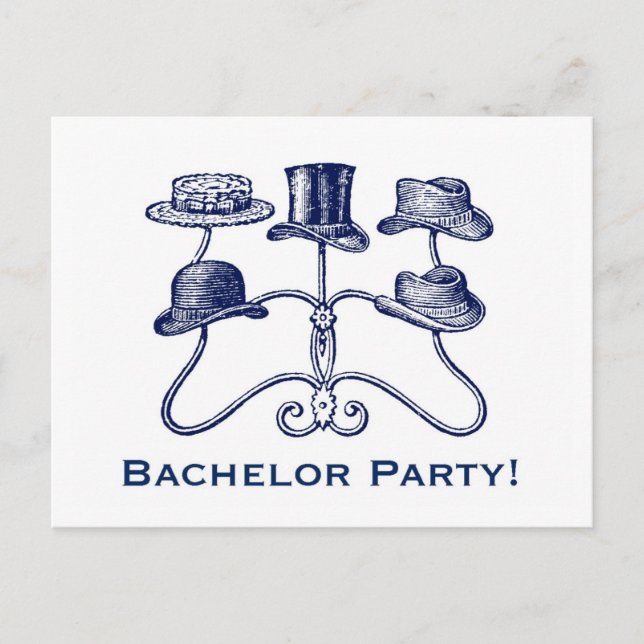 Bachelor Party Postcard (Front)