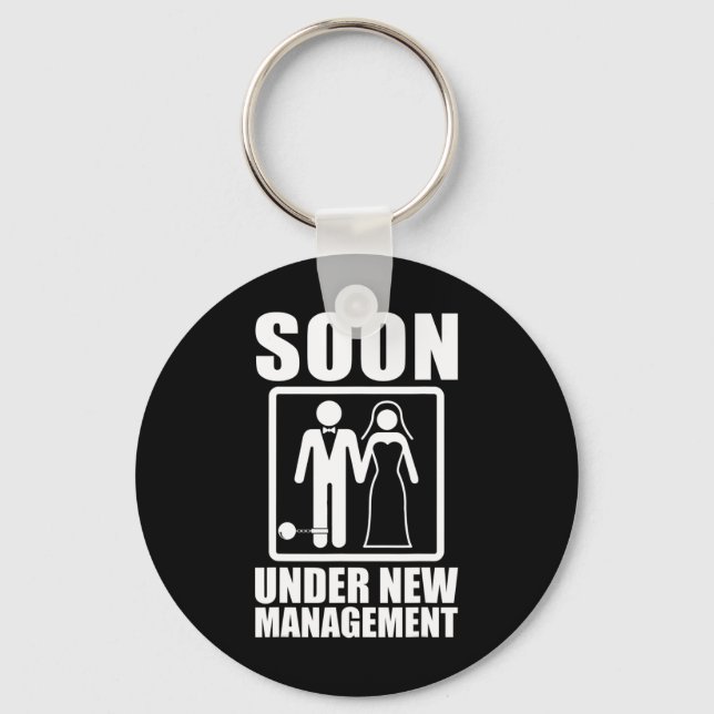 Bachelor Party Shirts For Men  Keychain (Front)