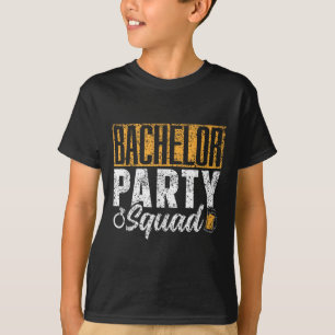 Bachelor Party Squad Bride Groom Team _1  T-Shirt