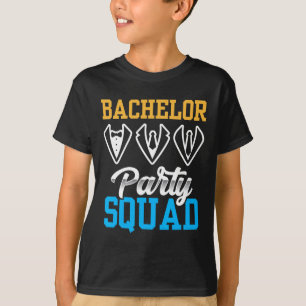 Bachelor Party Squad Bride Team Groom T-Shirt