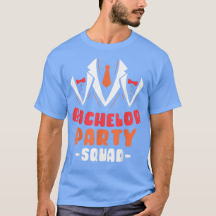 Bachelor Party Squad Groom Bride Team121 T-Shirt
