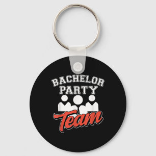 Bachelor Party Team Groom Bride _8 Keychain