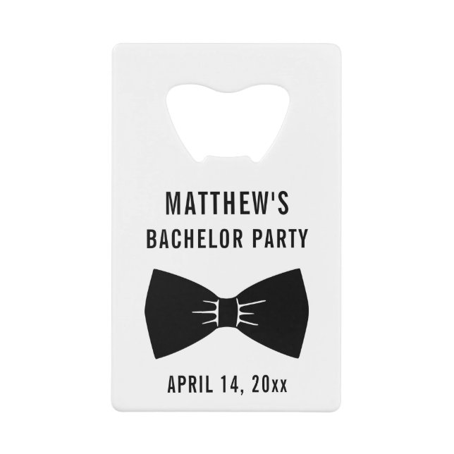Bachelor Party Tuxedo Bow Cravate Mariage Faveur (Devant)