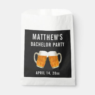 Bachelor Party Wedding Favour Beer Cheers Favour Bag