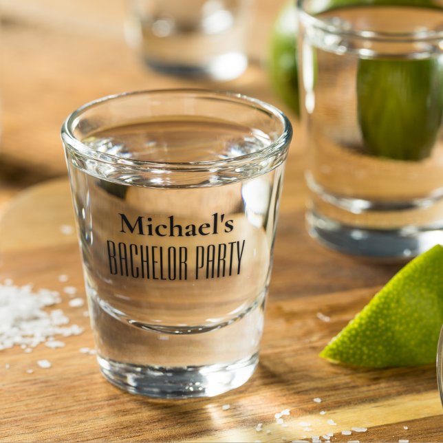 Bachelor Party Wedding Favour Groom Shot Glass (Creator Uploaded)