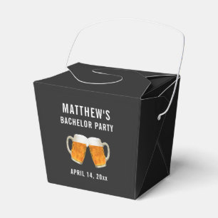 Bachelor Party Wedding Gift Beer Cheers Favor Box