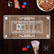 Bachelor Party Western Texas Hold'em Poker Bois