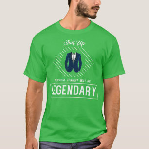 Bachelor party with Suit Bow tie and Tie T-Shirt