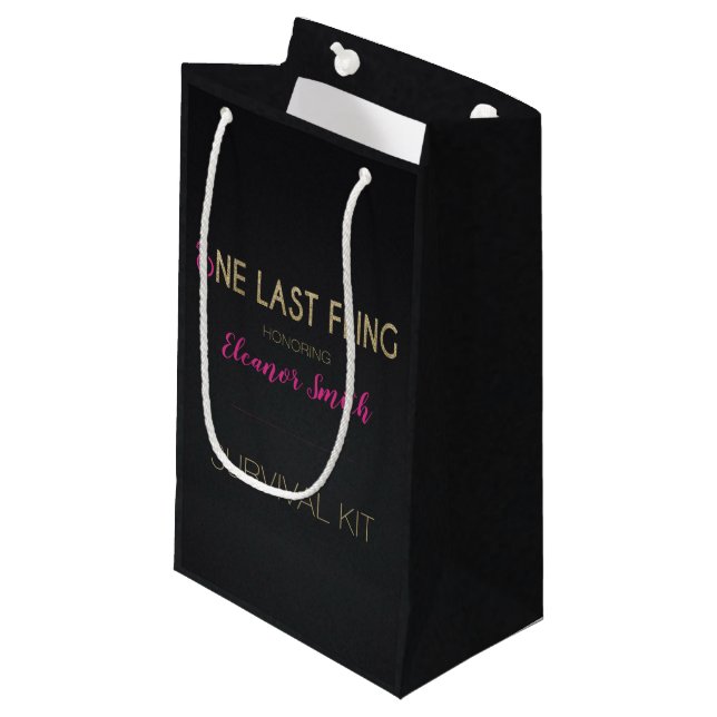 Bachelorette and Hens Party Survival Kit Bags (Front Angled)