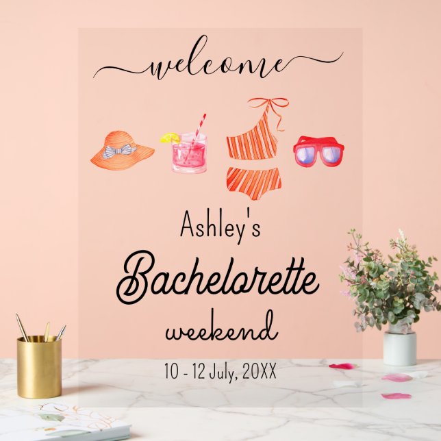 Bachelorette Beach Week-End Party (Mariage)
