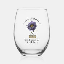 Bachelorette Birth Month Flower September Aster