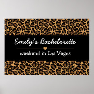 Bachelorette Bride Boujee Trendy Leopard Print 