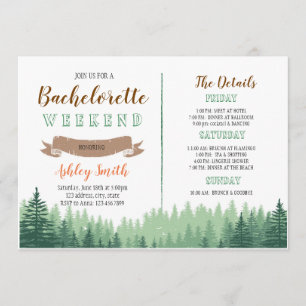 bachelorette Cabine avec invitation itinérante